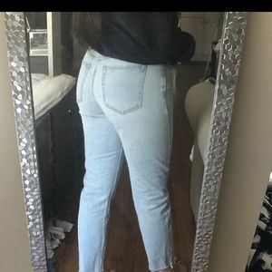 Twelve by ontwelfth mom jeans 100% cotton